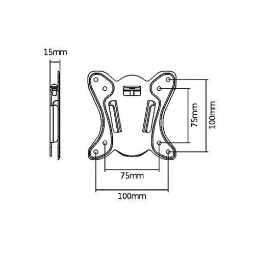 BT-100F <Br> Ultra Thin Fixed Tv Wall Mount </Br> - Image 3